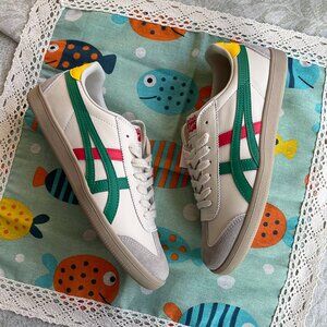 Onitsuka Tiger Tokuten "White/Beige/Red/Green" Sneakers
